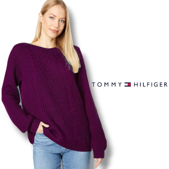 Tommy Hilfiger Sweaters - Tommy Hilfiger Cable Knit Cate Sweater